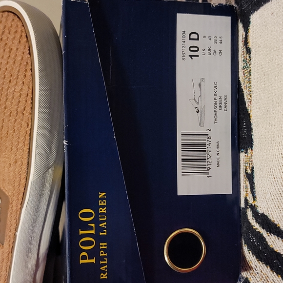 Polo RLp Lauren Slip Ons Size 10 Mens main image 5
